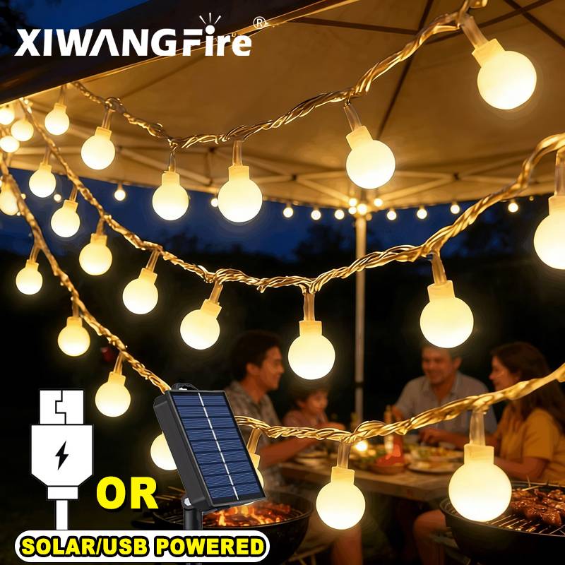 3-10M Solar/USB/Battery String - Lighting Decoration Ideas ulasan dan harga