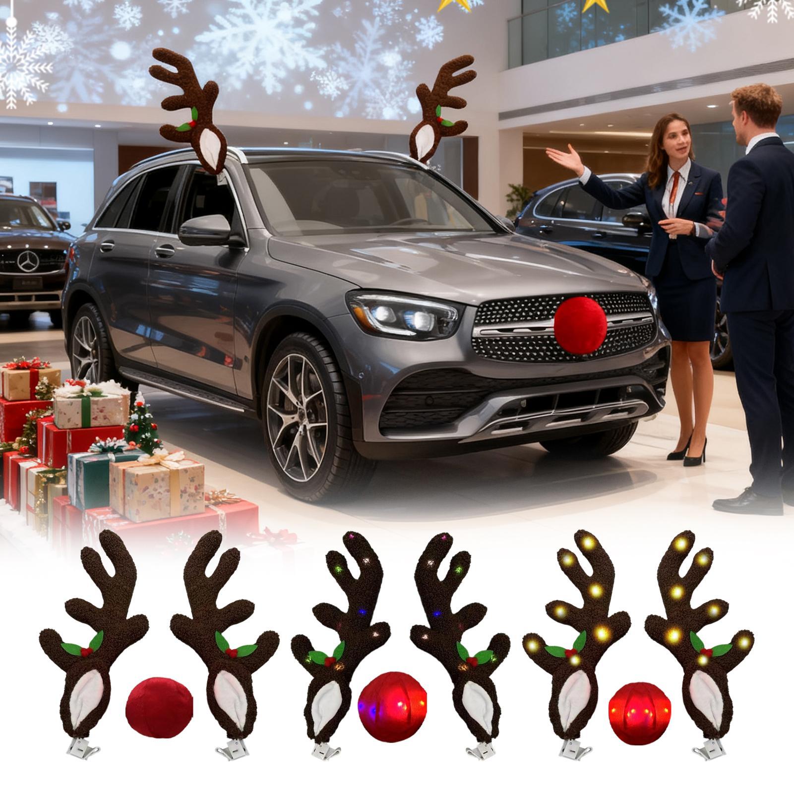 Christmas Car Decor Light Up R - Up Lighting Decor ulasan dan harga