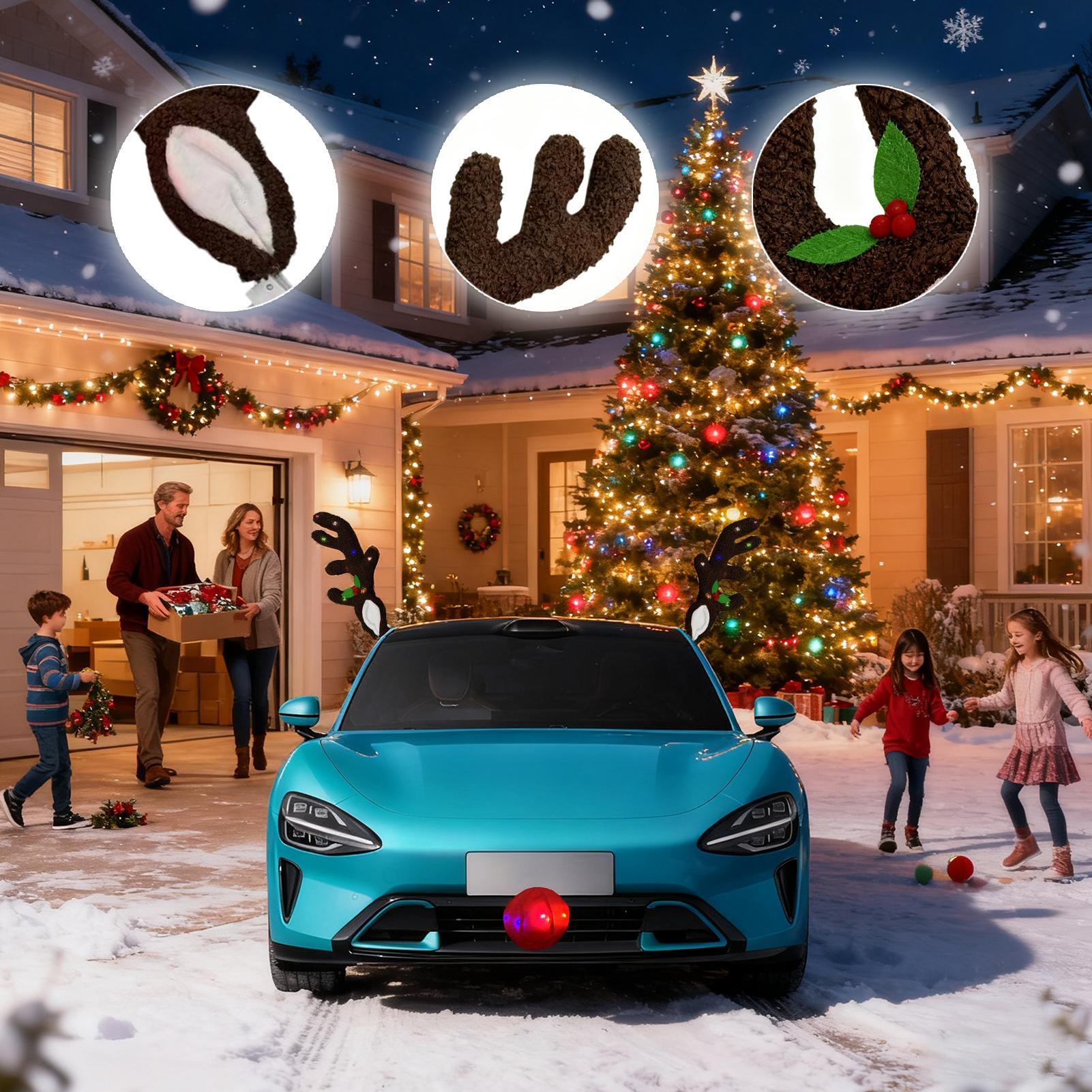 Christmas Car Decor Light Up R - Up Lighting Decor ulasan dan harga