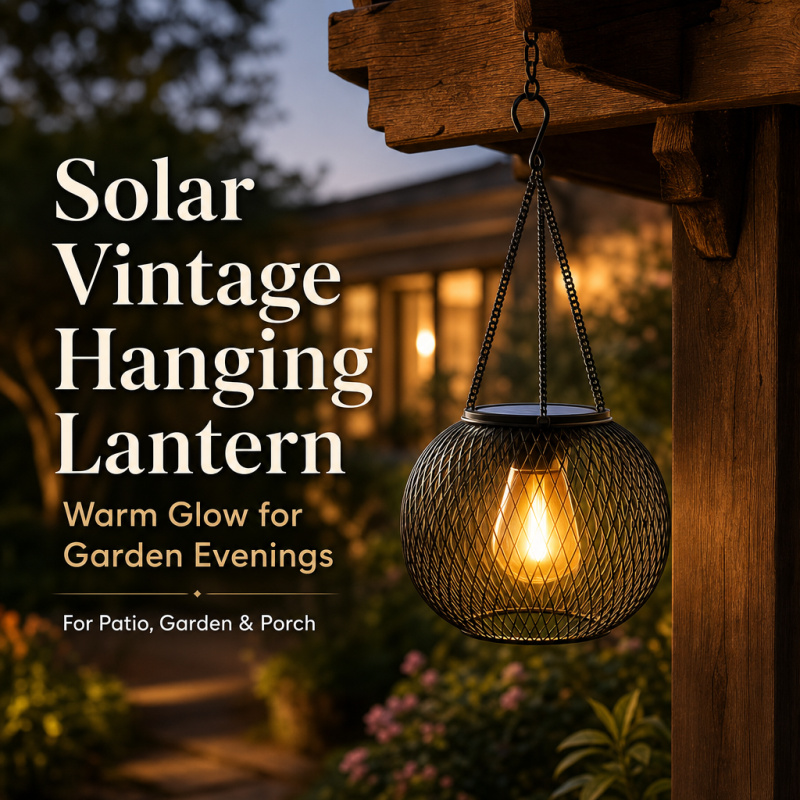 Solar Powered LED Hanging Floo - Lighting Decoration Ideas ulasan dan harga