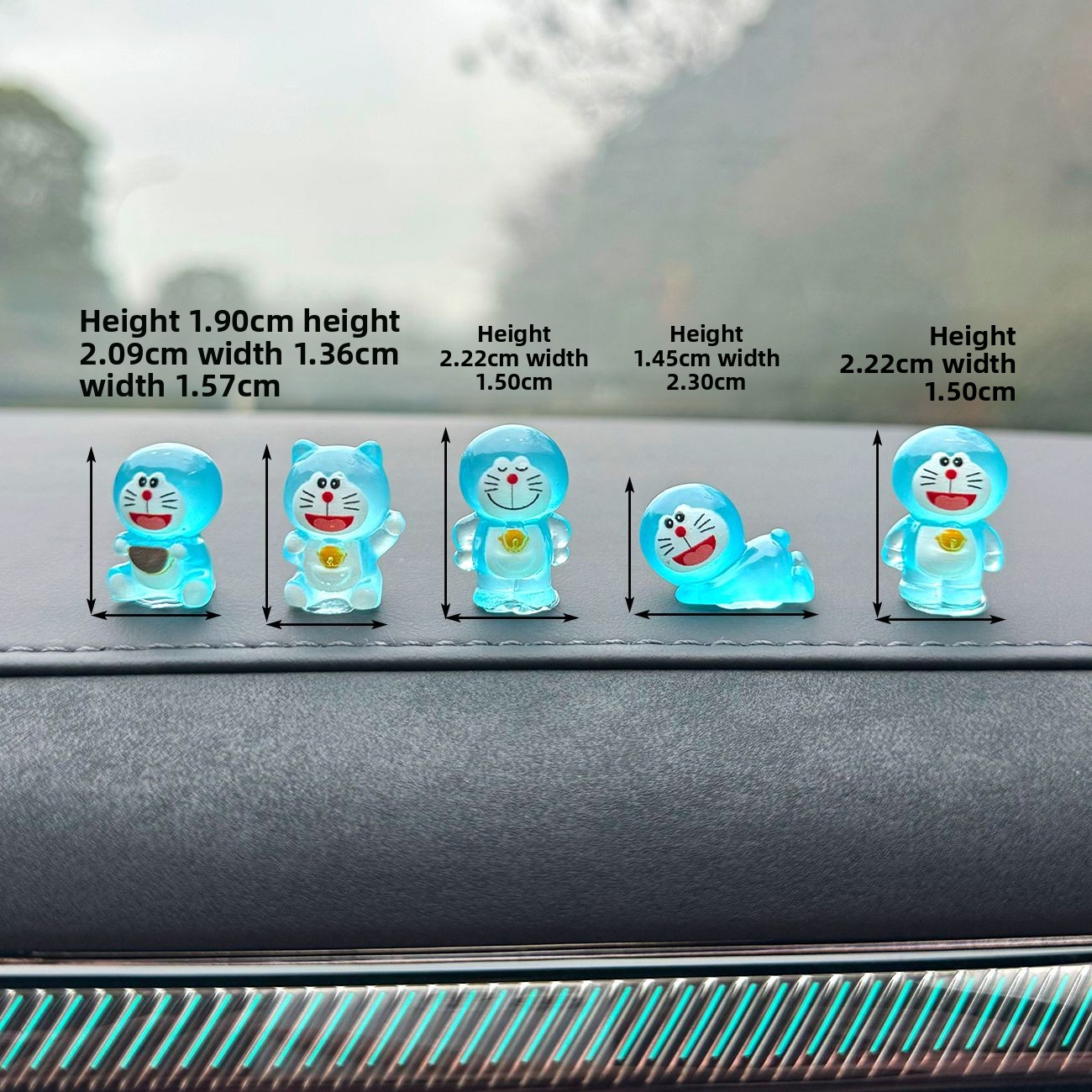 Doraemon Glow Desktop Ornament - Up Lighting Decor ulasan dan harga