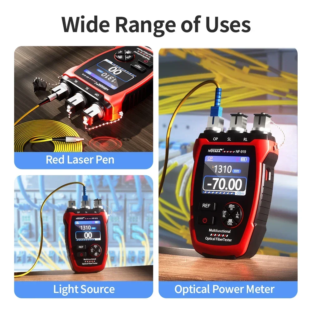 NOYAFA Fiber Optic Tester Opti - Lighting Visual ulasan dan harga