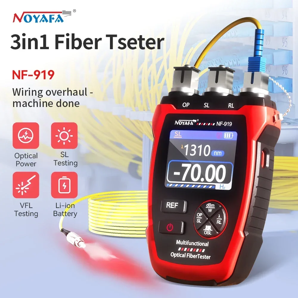 NOYAFA Fiber Optic Tester Opti - Lighting Visual ulasan dan harga