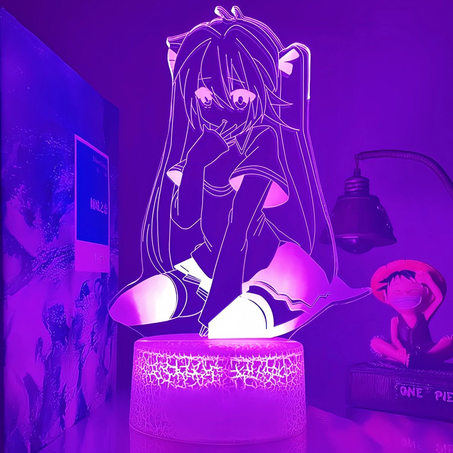 Anime Peripherals Hatsune Miku - Lighting Decoration Ideas ulasan dan harga