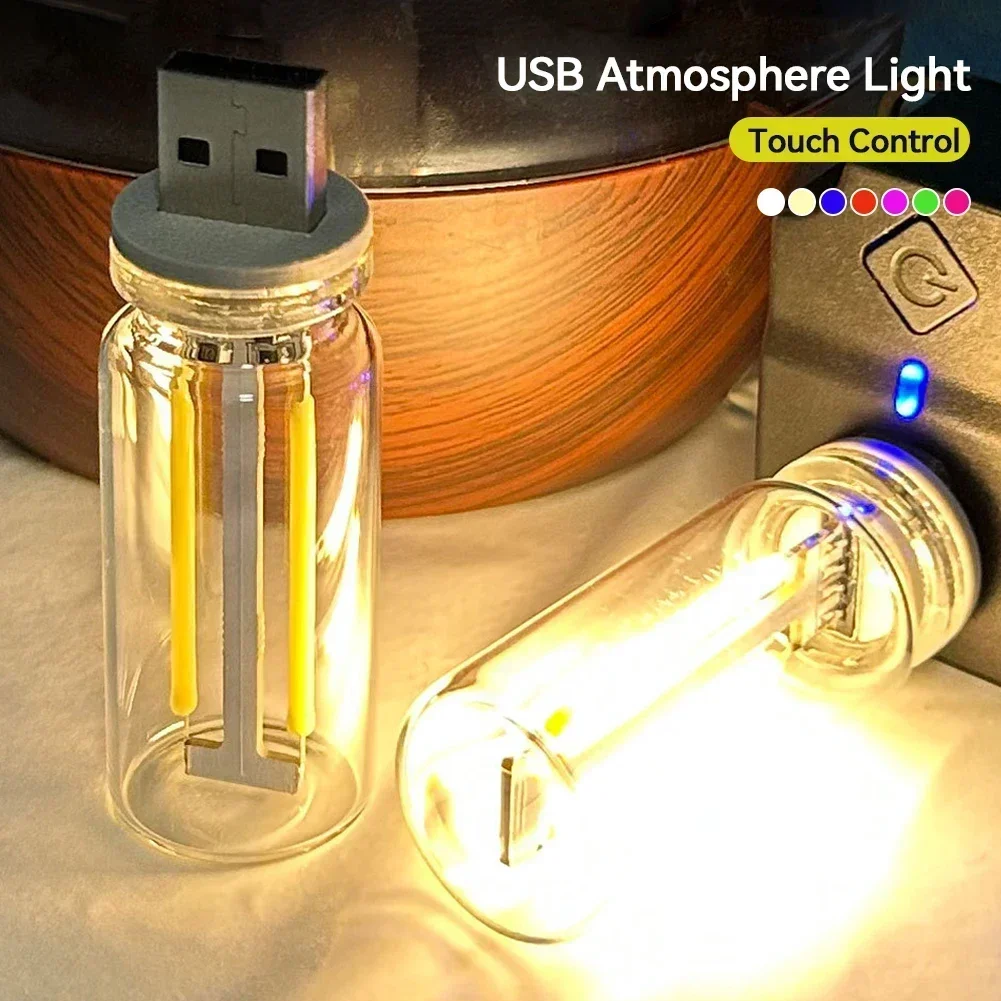 Car USB Night Light Touch Dimm - Lighting Mcqueen Bedroom Decor ulasan dan harga