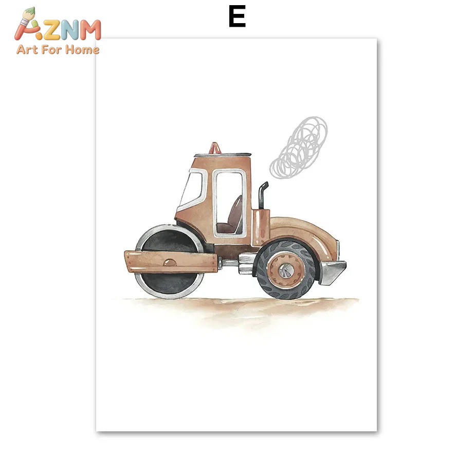 6pcs Nordic Modern cartoon car - Lighting Mcqueen Bedroom Decor ulasan dan harga