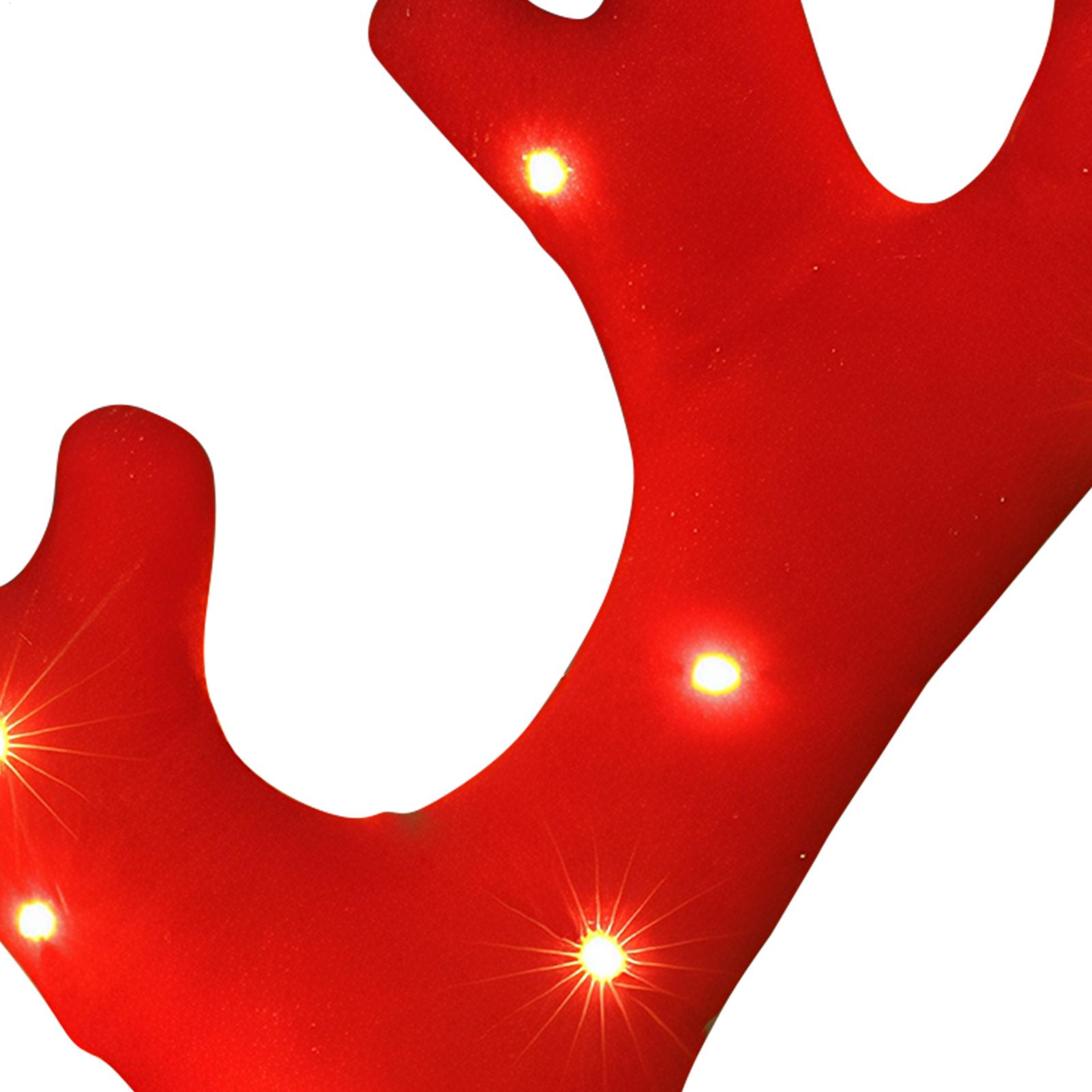 Reindeer Car Decor Cute Christ - Up Lighting Decor ulasan dan harga