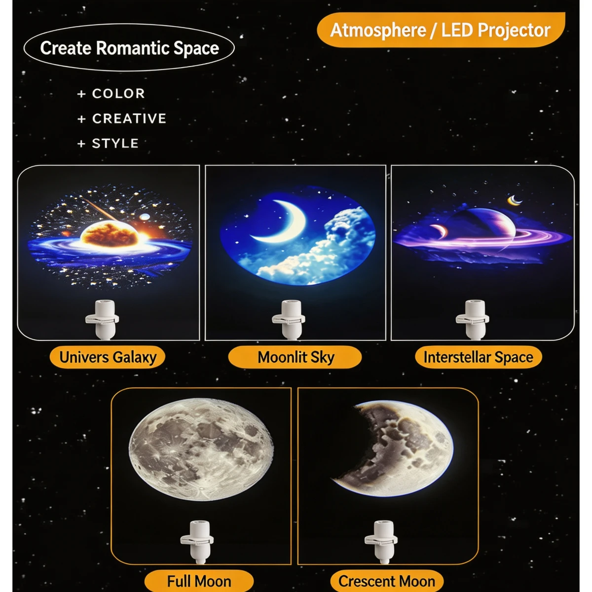 15 Patterns Starry Sky Project - Lighting Mcqueen Bedroom Decor ulasan dan harga