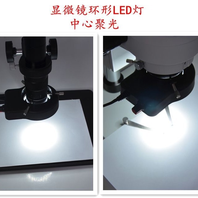 Microscope LED ring light sour - Lighting Visual ulasan dan harga