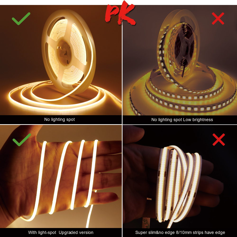 2mm 2.7mm Super Slim COB LED S - Lighting Mcqueen Bedroom Decor ulasan dan harga