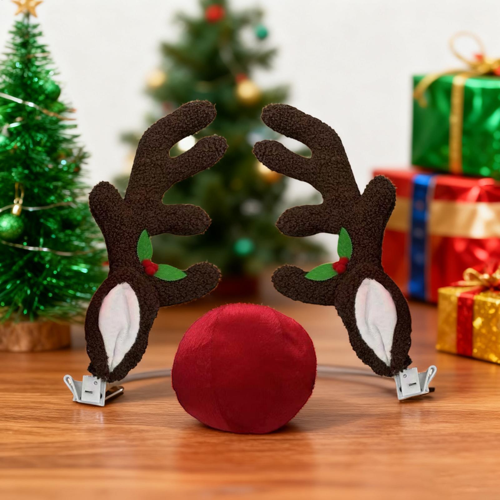 Car Reindeer Antlers Light Up  - Up Lighting Decor ulasan dan harga