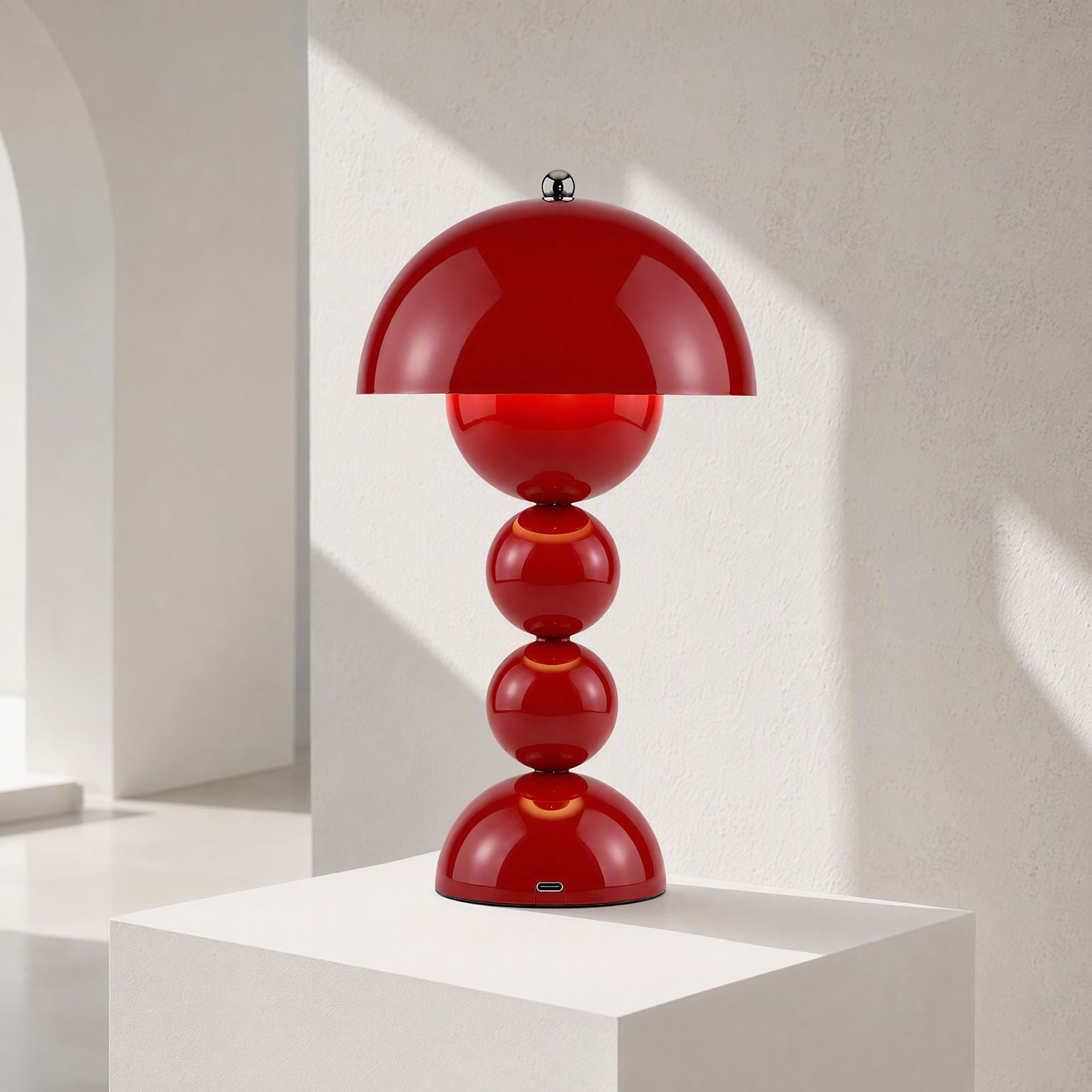 Vintage Mushroom Table Lamp US - Decor Lighting Lamps ulasan dan harga