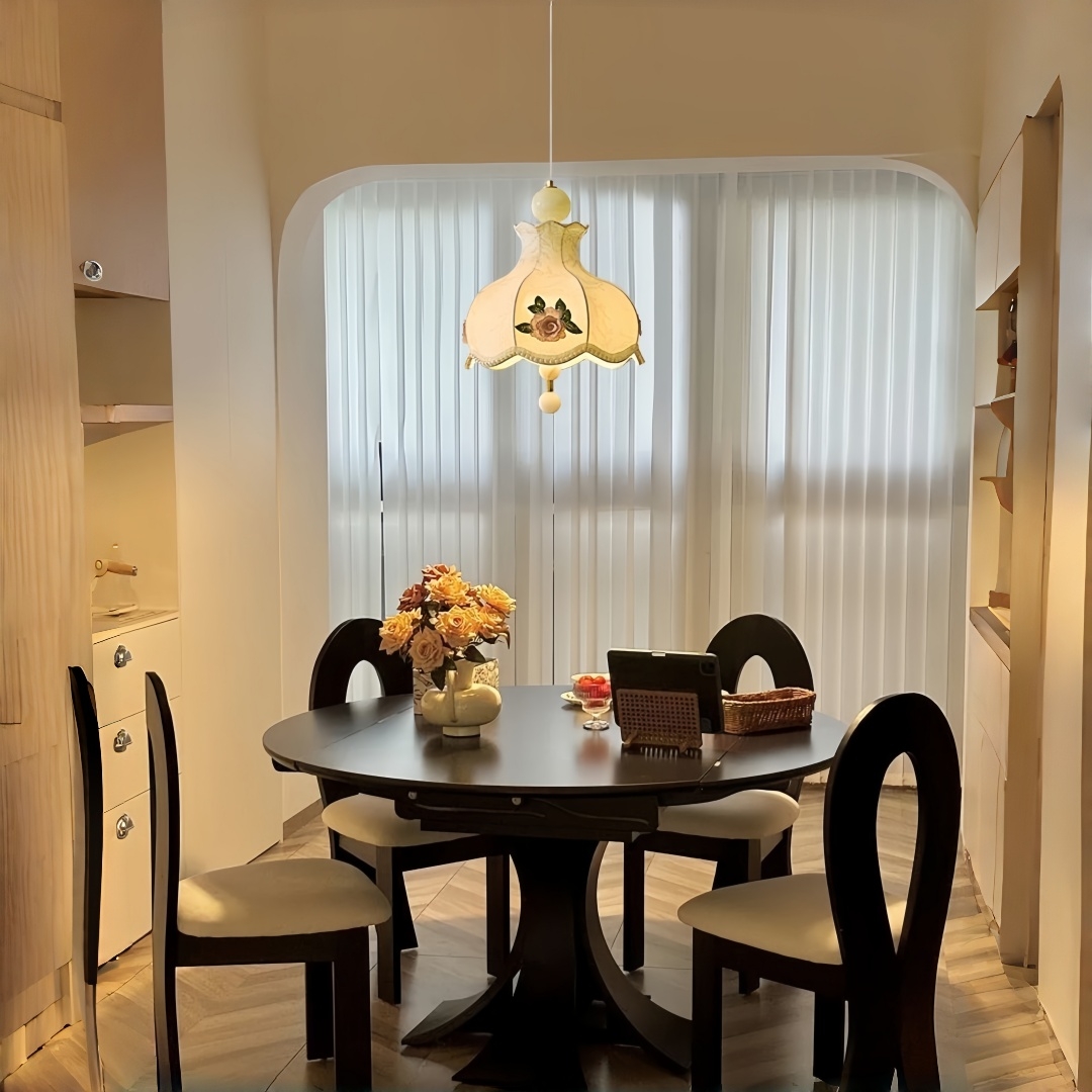 Elegant Rose Chandelier Romant - Decor Timeless Lighting ulasan dan harga