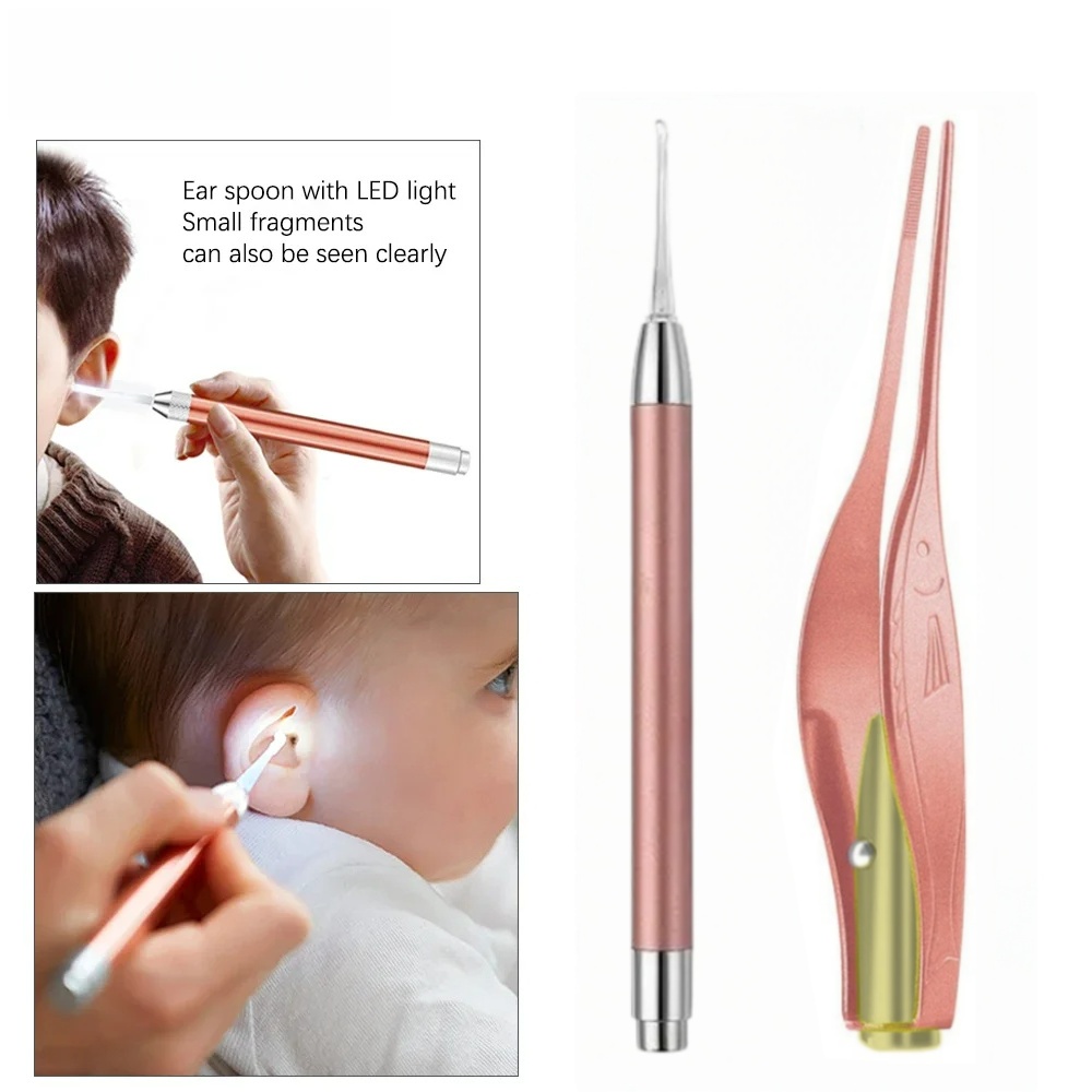 Stainless Steel Luminous Ear S - Lighting Visual ulasan dan harga