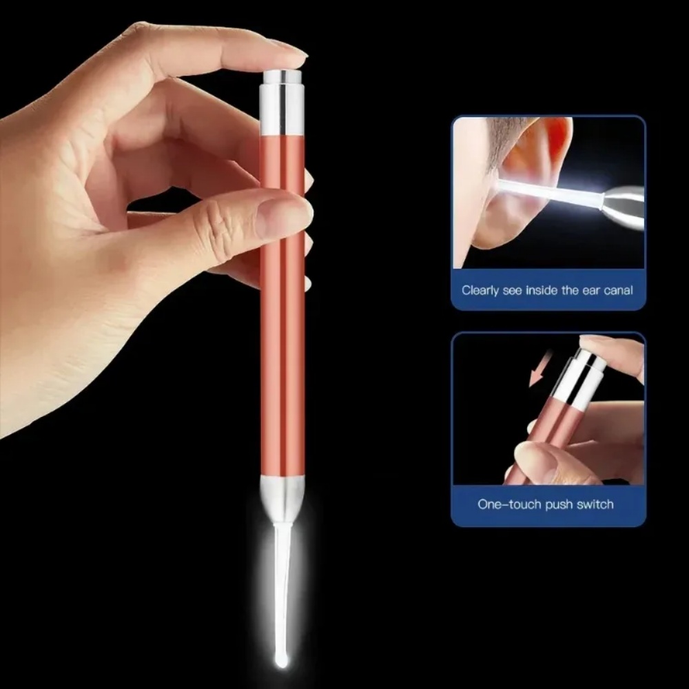 Stainless Steel Luminous Ear S - Lighting Visual ulasan dan harga