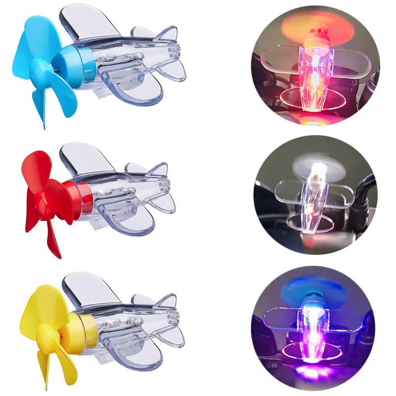 Wind Powered LED Airplane Orna - Lighting Decoration Ideas ulasan dan harga