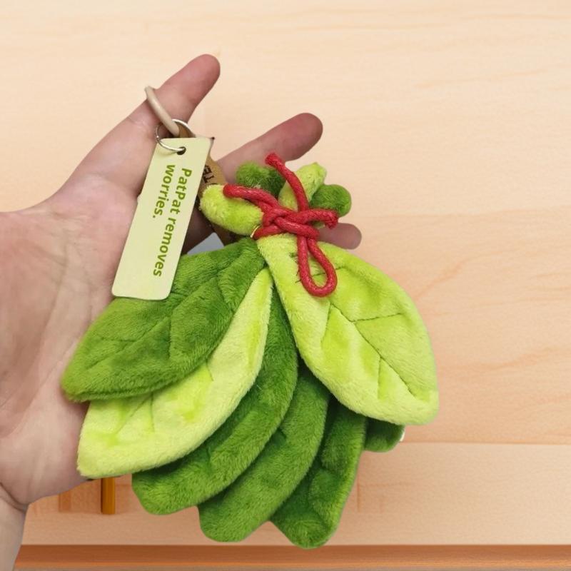 1Pcs Pomelo Leaf Plush Pendant - Lighting Mcqueen Bedroom Decor ulasan dan harga