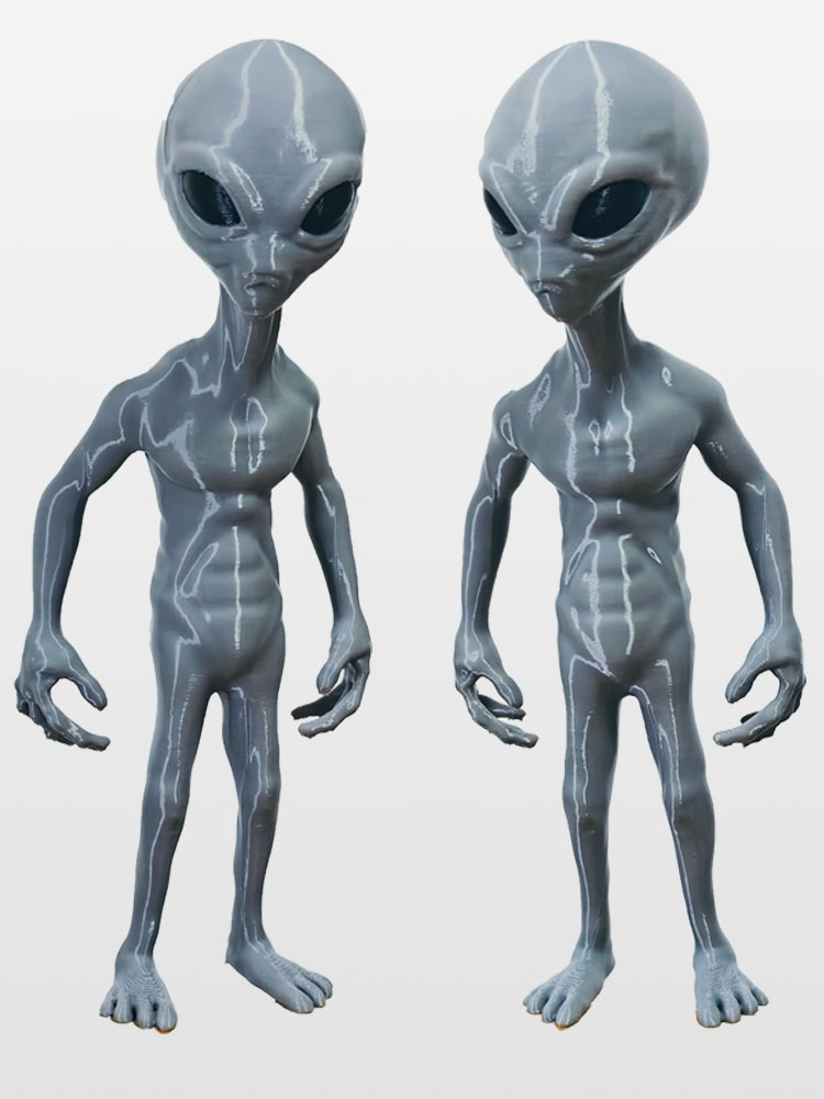 2025 New Roswell UFO Grey Alie - Lighting Mcqueen Bedroom Decor ulasan dan harga