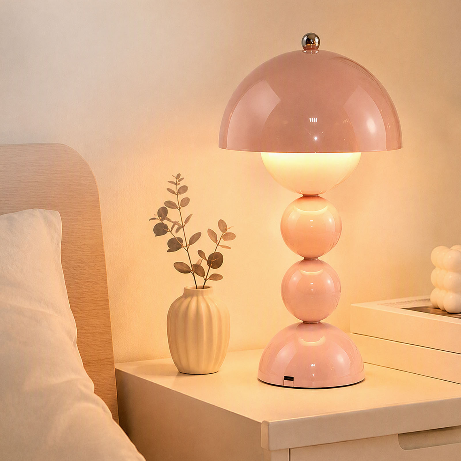 Vintage Mushroom Table Lamp US - Decor Lighting Lamps ulasan dan harga
