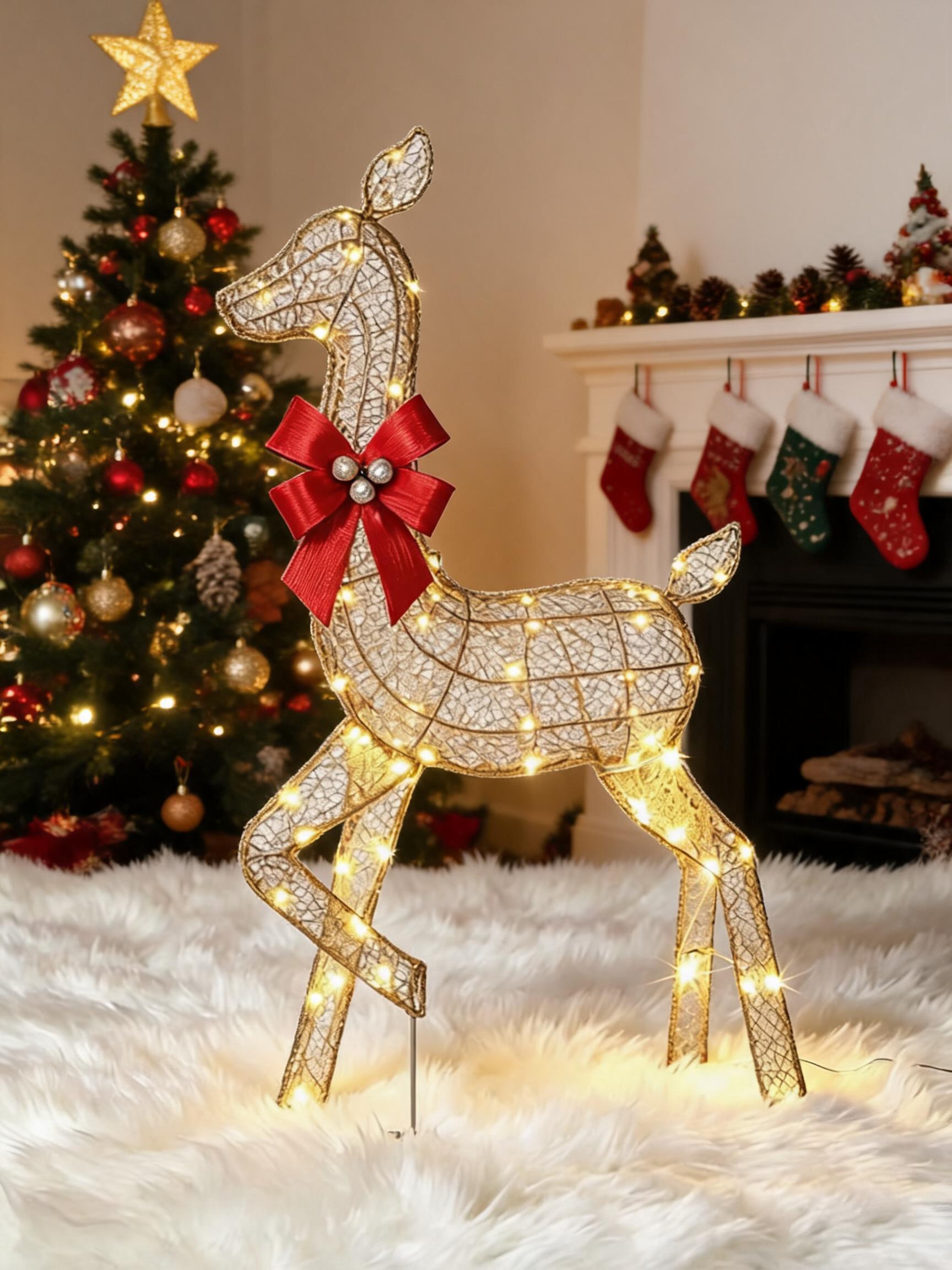 3 Pieces Lighted Christmas Dee - Up Lighting Decor ulasan dan harga