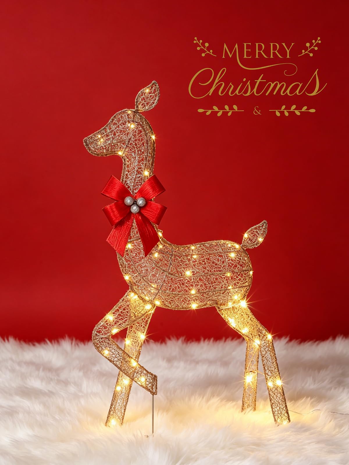 3 Pieces Lighted Christmas Dee - Up Lighting Decor ulasan dan harga